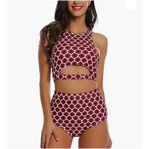 Women’s 2 Piece High Waisted Bikini Swimsuit